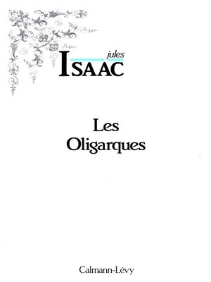 cover image of Les Oligarques